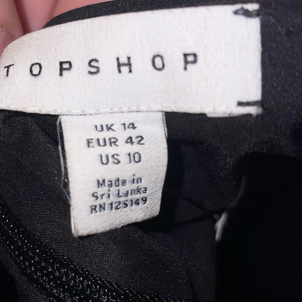 NWT Topshop cocktail dress in black and white! - Picture 8 of 8